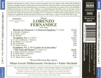 CD Oscar Lorenzo Fernandez: Symphonies Nos. 1 And 2 623503