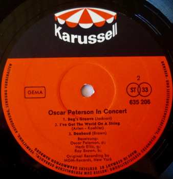 LP Oscar Peterson: In Concert 616451