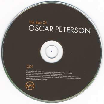 2CD Oscar Peterson: The Best Of Oscar Peterson 559975