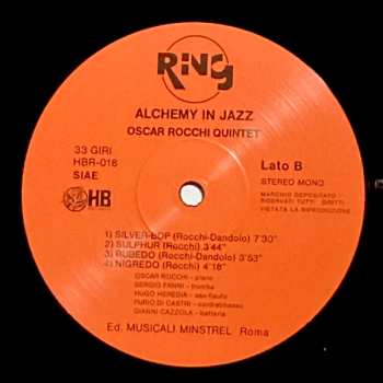 LP Oscar Rocchi Quintet: Alchemy in Jazz 576402