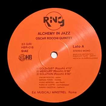 LP Oscar Rocchi Quintet: Alchemy in Jazz 576402