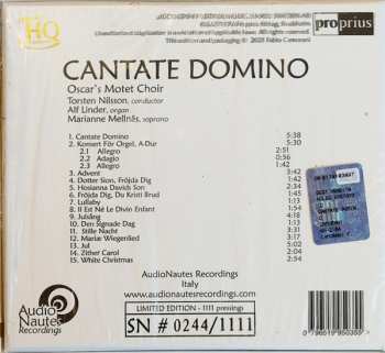 CD Oscarkyrkans Matettkor: Cantate Domino NUM 575491