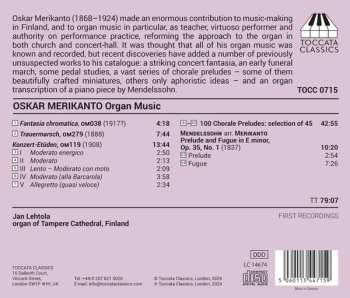 CD Felix Mendelssohn-Bartholdy: Organ Music 568309