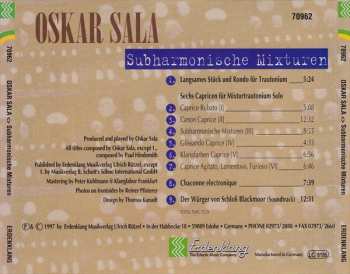 CD Oskar Sala: Subharmonische Mixturen 291349