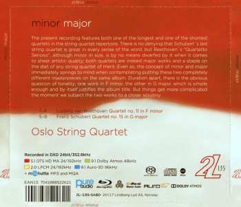 Blu-ray/SACD Oslo String Quartet: Minor Major CLR 568277