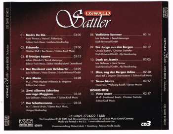 3CD/Box Set Oswald Sattler: Meine Berge Dolomiten 389395