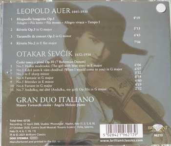 CD Otakar Sevcik: 7 Bohemian Dances Op.10  / Hungarian Rhapsody . Rêverie 545626