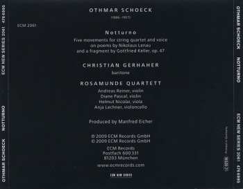 CD Othmar Schoeck: Notturno 429286