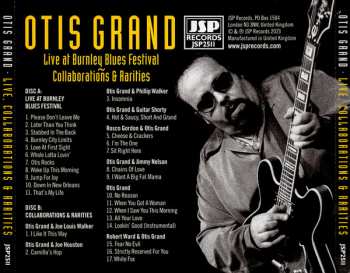 2CD Otis Grand: Live At Burnley Blues Festival ~ Collaborations & Rarities 580978