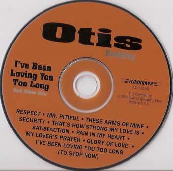 CD Otis Redding: I've Been Loving You Too Long And Other Hits 626533