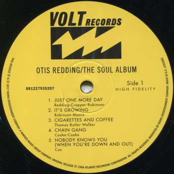 LP Otis Redding: The Soul Album 571233