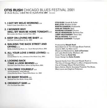 CD Otis Rush: Chicago Blues Festival 2001 553426