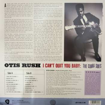 LP Otis Rush:  I Can't Quit You Baby - The Cobra Sides  637463