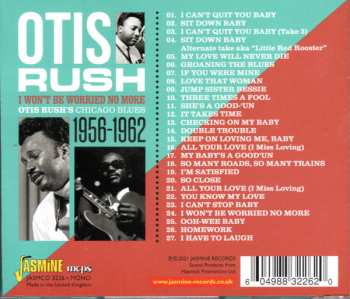 CD Otis Rush: I Won't Be Worried No More - Otis Rush's Chicago Blues 1956-1962 575152