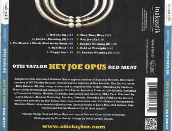 CD Otis Taylor: Hey Joe Opus - Red Meat 113699