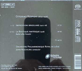 SACD Ottorino Respighi: Impressioni Brasiliane; La Boutique Fantasque 474304