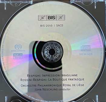 SACD Ottorino Respighi: Impressioni Brasiliane; La Boutique Fantasque 474304