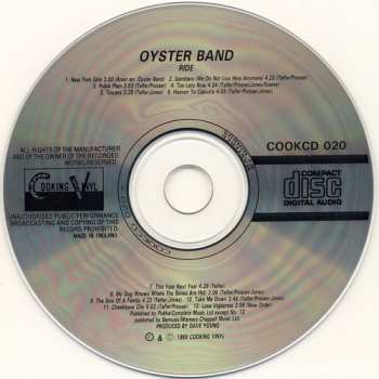 CD Oysterband: Ride 550518