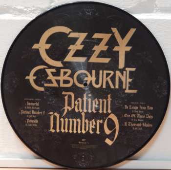 2LP Ozzy Osbourne: Patient Number 9 PIC | LTD 437739