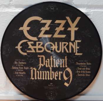 2LP Ozzy Osbourne: Patient Number 9 PIC | LTD 437739