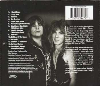 CD Ozzy Osbourne: Randy Rhoads Tribute 596774