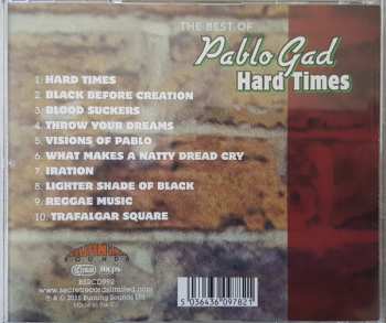 CD Pablo Gad: Hard Times (The Best Of Pablo Gad) DLX 288120