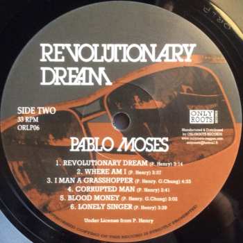 LP Pablo Moses: Revolutionary Dream 555687