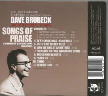 CD Pacific Mozart Ensemble: Dave Brubeck: Songs of Praise / Sacred Choral Works 318122