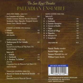 CD Palladian Ensemble: The Sun King's Paradise  343953