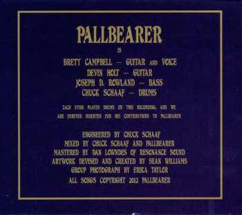 CD Pallbearer: Sorrow And Extinction 649086