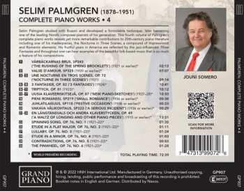 CD Selim Palmgren: Complete Piano Works, Vol. 4 560231