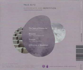 CD Palo Alto: Difference And Repetition (A Musical Evocation Of Gilles Deleuze) 632270