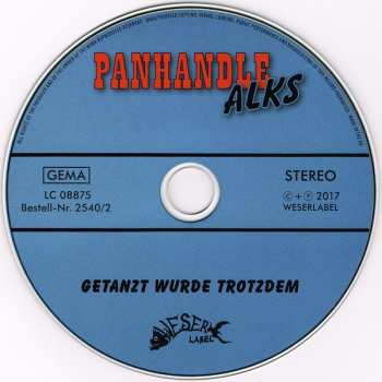 CD Panhandle Alks: Getanzt Wurde Trotzdem 570696