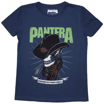 Merch Pantera: Dámské Tričko Skeleton Cowboy