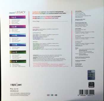 3LP Paolo Fresu: (next) Legacy CLR | NUM 608509