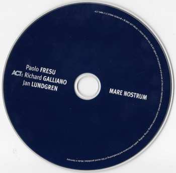 CD Paolo Fresu: Mare Nostrum 347000