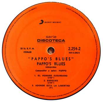 LP Pappo's Blues: Pappo's Blues 611398