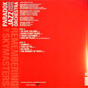 LP Paradox Jazz Orchestra: Remembering The Skymasters LTD | CLR 581021