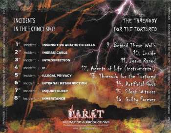 CD Parricide: Incidents In The Extinct Spot / The Threnody For The Tortured 581326