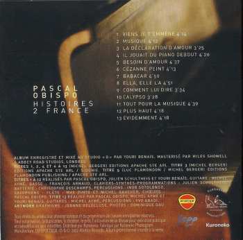 2CD Pascal Obispo: Histoires 2 France DIGI 399397