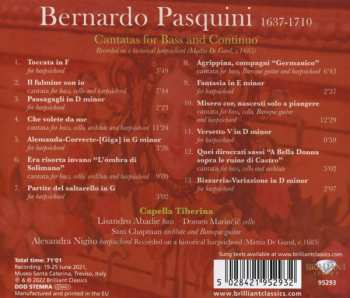 CD Bernardo Pasquini: L'Ombra Di Solimano - Cantatas For Bass And Continuo 586220