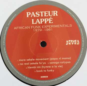 LP Pasteur Lappé: African Funk Experimentals 1979 - 1981 607896