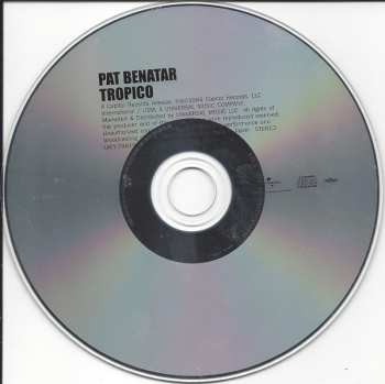 CD Pat Benatar: Tropico = トロピコ LTD 646190