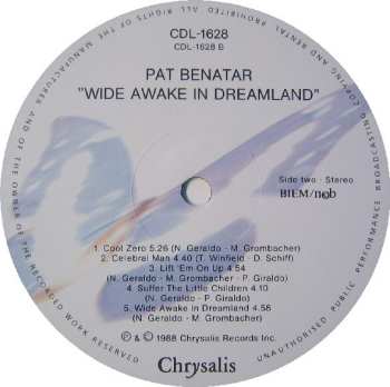 LP Pat Benatar: Wide Awake In Dreamland 593824