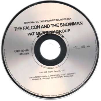 CD Pat Metheny Group: The Falcon And The Snowman (Original Motion Picture Soundtrack) LTD 615051