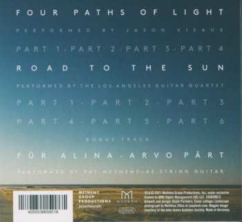 CD Pat Metheny: Road To The Sun 625264