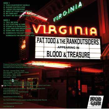 LP Pat Todd & The Rankoutsiders: Blood & Treasure 600646