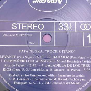 LP Pata Negra: Rock Gitano 607344