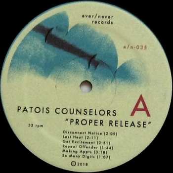 LP Patois Counselors: Proper Release. 409571