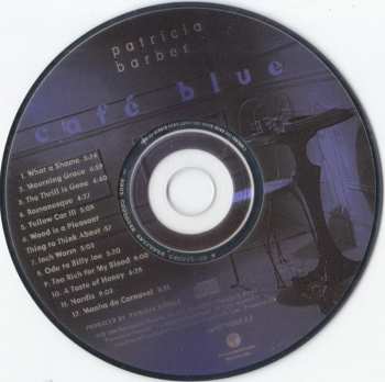 CD Patricia Barber: Cafe Blue 152484